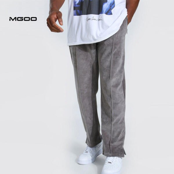 Men plain color trackpants sweatpants cotton