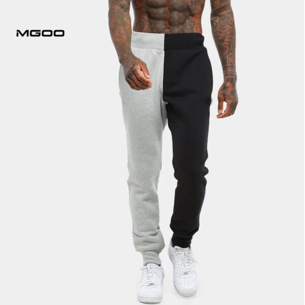 Men color block men sweatpants custom - Image 2