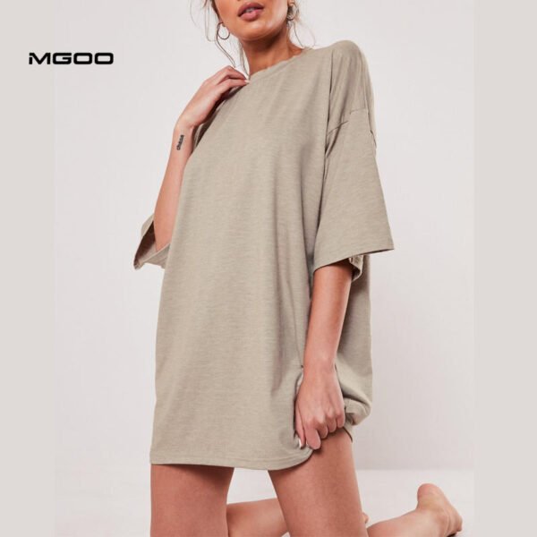 Women night oversize cotton t shirt sleepwear